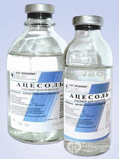 Ацесоль - инструкция по применению, описание, отзывы пациентов и врачей, аналоги