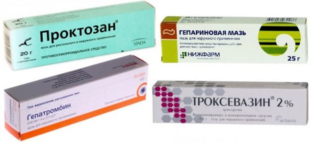 Мази от геморроя и трещин - состав и эффективность лечения