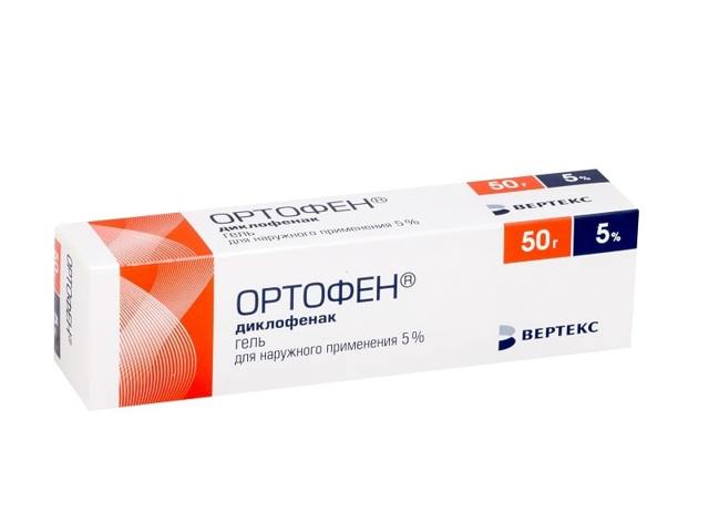 Ортофен мазь: инструкция по применению, состав, цена