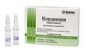 От чего помогает Кордиамин. Инструкция по применению