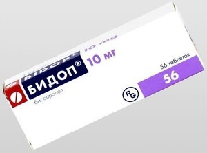 Бидоп – инструкция по применению, при каком давлении назначают