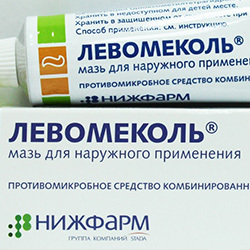 Мазь Левомеколь при геморрое - инструкция
