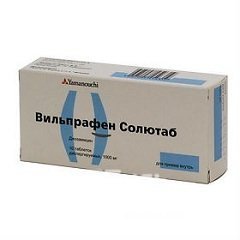 Вильпрафен Солютаб − инструкция по применению, отзывы, цена таблеток 1000 мг
