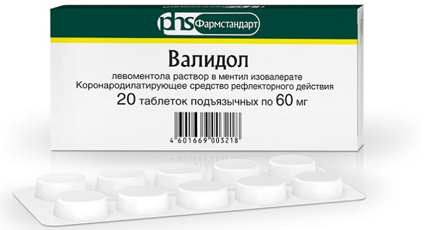 Валидол — инструкция, применение, действие