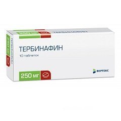 Тербинафин – инструкция по применению, показания, дозы