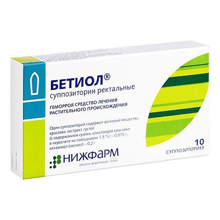 Ихтиоловые свечи - инструкция по применению