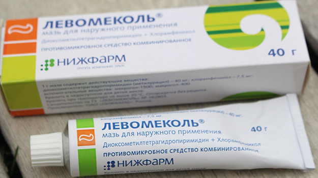 Мазь Левомеколь при геморрое - инструкция