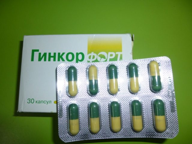 Гинкор форт: инструкция по применению, цена, отзывы, аналоги