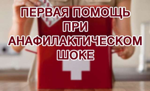 Анафилактический шок – причины, неотложная терапия, профилактика