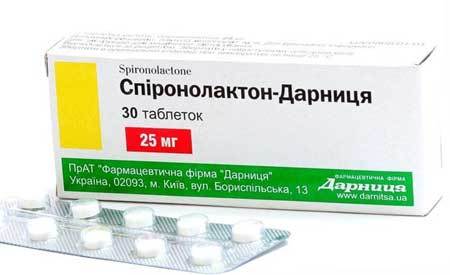 Спиронолактон в таблетках - механизм действия, дозировка, противопоказания и отзывы