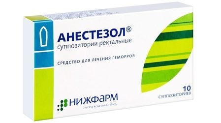 Анестезол свечи: инструкция по применению и для чего они нужны, цена, отзывы, аналоги