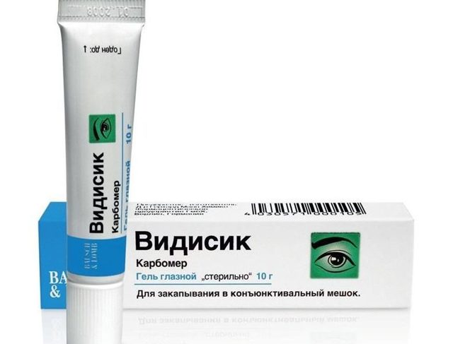 Видисик – инструкция по применению геля глазного, отзывы, цена, аналоги