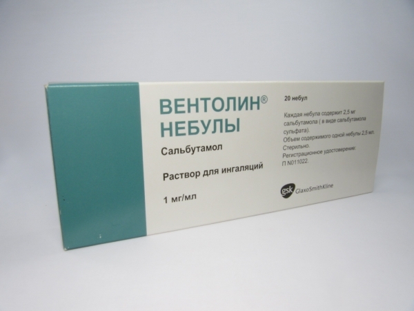 Вентолин для ингаляций: инструкция по применению