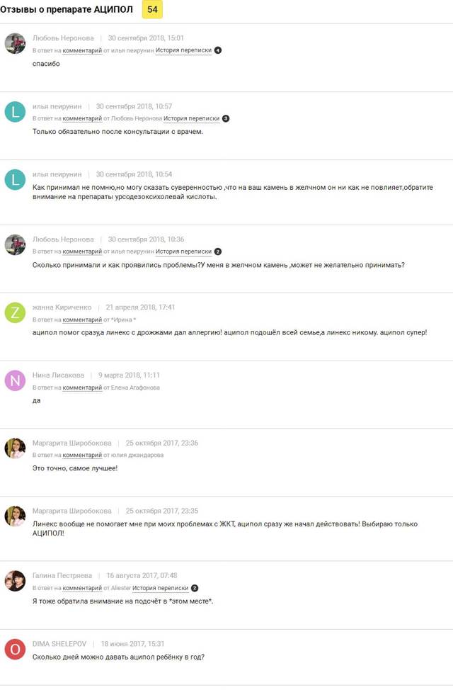 Аципол - инструкция по применению для детей и взрослых, как принимать аципол?