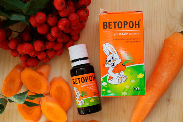 Веторон для детей: инструкция по применению капель и таблеток, цена