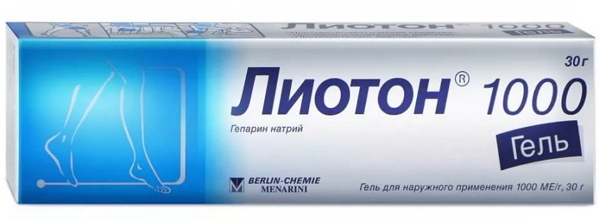 Лиотон гель 1000: инструкция по применению, цена, отзывы, аналоги