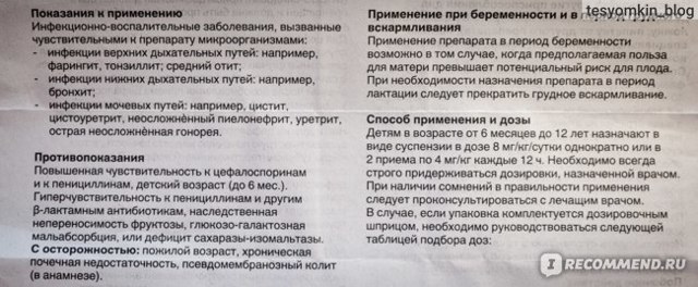 Супракс - 51 отзыв, цена от 2 руб., инструкция по применению