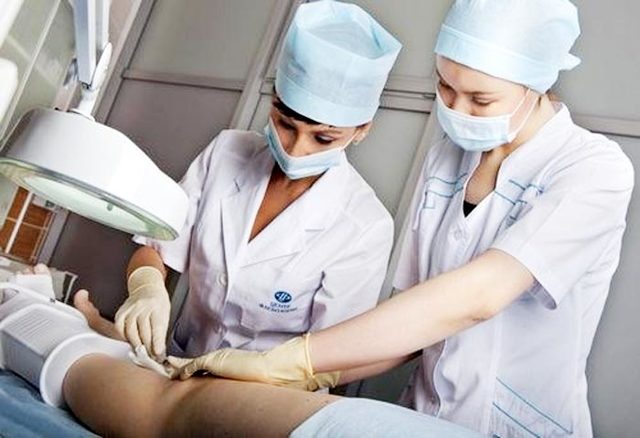 Послеоперационный период при операции на венах ног