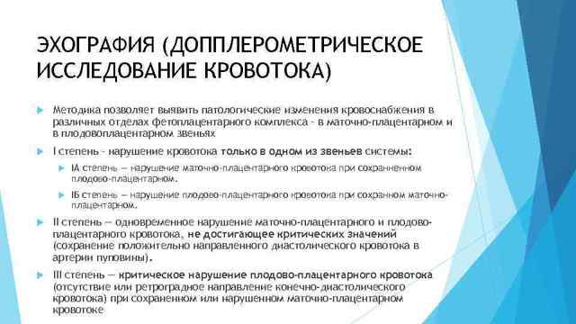 Гемодинамические нарушения 1 а степени при беременности