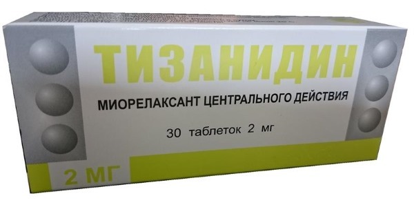 Тизанидин 2 мг 30 табл цена 126 руб в Москве, купить Тизанидин 2 мг 30 табл инструкция по применению, отзывы в интернет аптеке