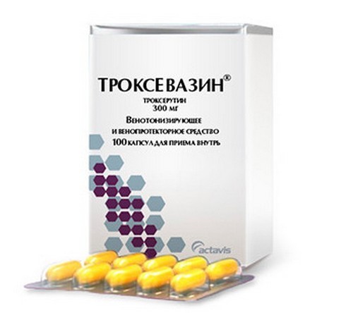 Троксевазин при геморрое: инструкция по применению