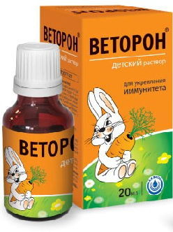Веторон для детей: инструкция по применению капель и таблеток, цена