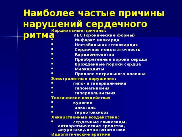 Картинки ЭКГ при нарушениях ритма
