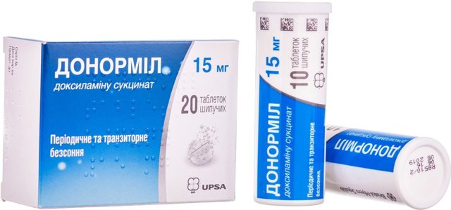 Донормил - инструкция по применению, состав, механизм действия, форма выпуска, аналоги и цена