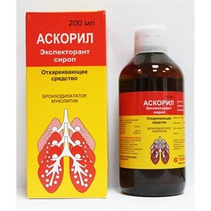 Аскорил сироп от кашля: инструкция по применению для детей, цена, отзывы, аналоги