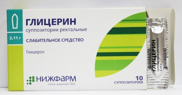 Глицериновые свечи от запора - свойства, применение