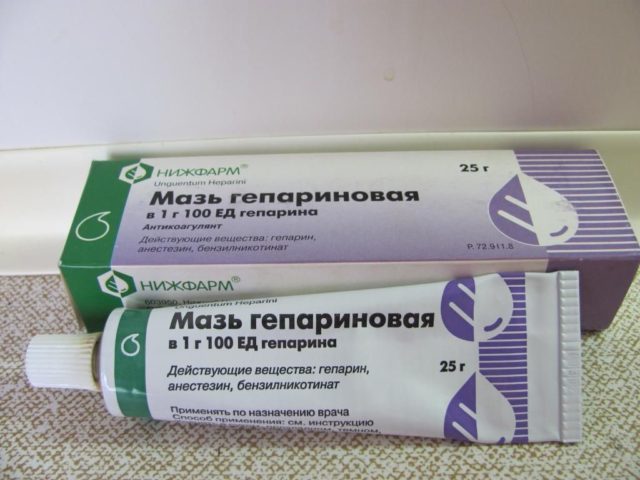 Гепариновая мазь от геморроя: инструкция по применению, цена, отзывы, аналоги