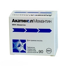 Акатинол Мемантин - инструкция, показания, применение