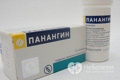 Побочные действия от Панангина