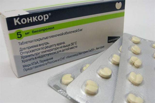 Совместимость лекарств «Капотен» и «Конкор»