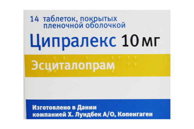Ципралекс цена в Томске от 917 руб., купить Ципралекс, отзывы и инструкция по применению