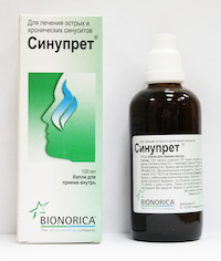 Капли Синупрет: инструкция по применению для детей и особые указания