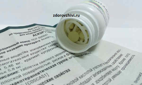 Аскорутин инструкция по применению для чего назначают - Здоровье и долголетие