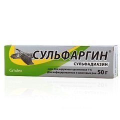 Сульфаргин - инструкция и показания к применению