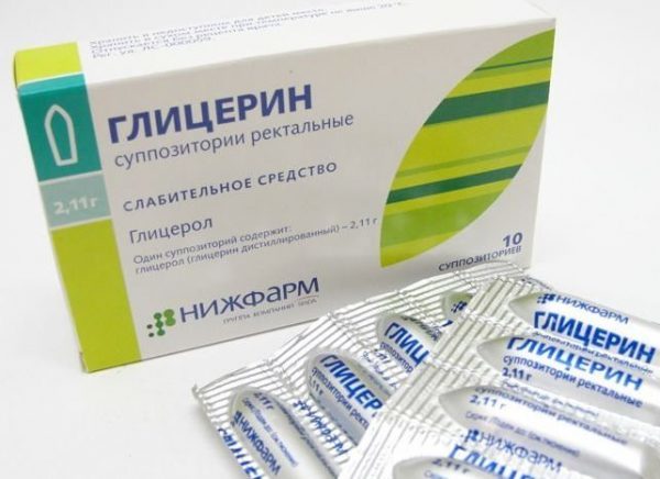 Через сколько действуют глицериновые свечи при запоре у взрослого