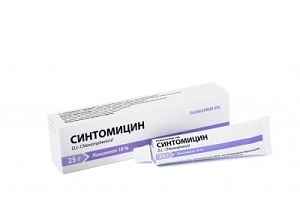 Линимент синтомицина - инструкция, применение, назначения