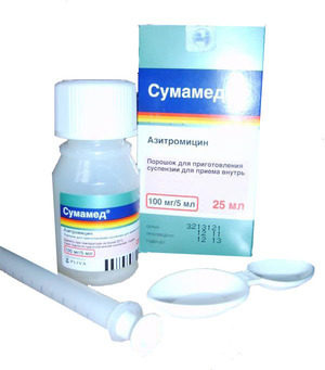 Суспензия «Сумамед» для детей: инструкция по применению - Цветы жизни