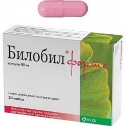 Билобил форте - официальная инструкция по применению, аналоги