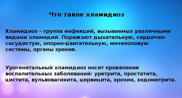 Хламидиоз: у мужчин, женщин; фото, симптомы и лечение
