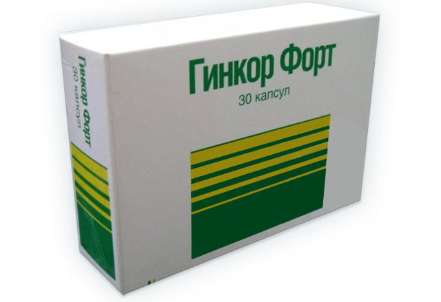 Гинкор форт: инструкция по применению, цена, отзывы, аналоги