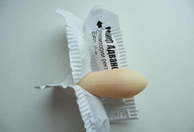 Свечи от внутреннего геморроя