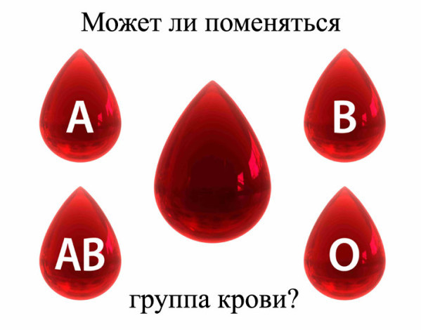 Может ли группа крови поменяться: Может ли измениться группа крови?
