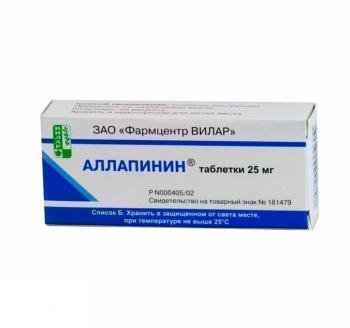 Аллапинин – инструкция по применению, отзывы, показания
