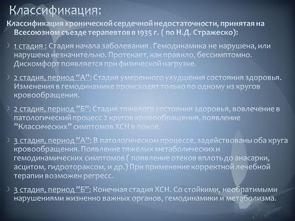 Сердечная недостаточность 2 а