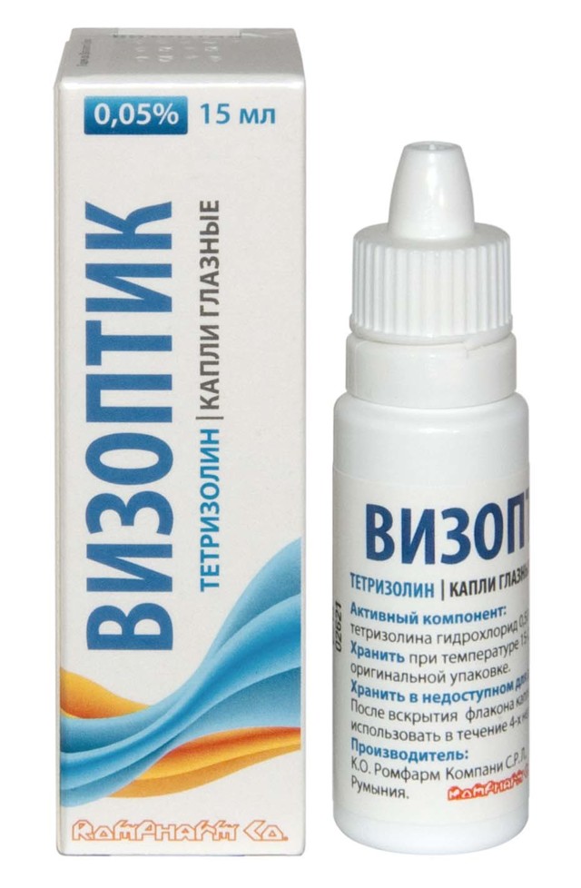 Визоптик - 8 отзывов, цена от 109 руб., инструкция по применению