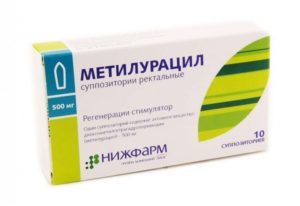 Свечи Метилурацил при геморрое: применение, инструкция, аналоги, отзывы и цены